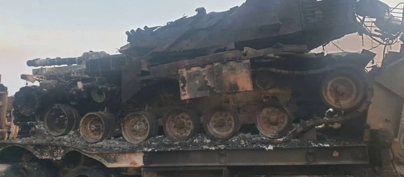 «Τα όμορφα τουρκικά άρματα όμορφα καίγονται»: Λιωμένο Μ-60Τ Firat από ρωσικές βόμβες